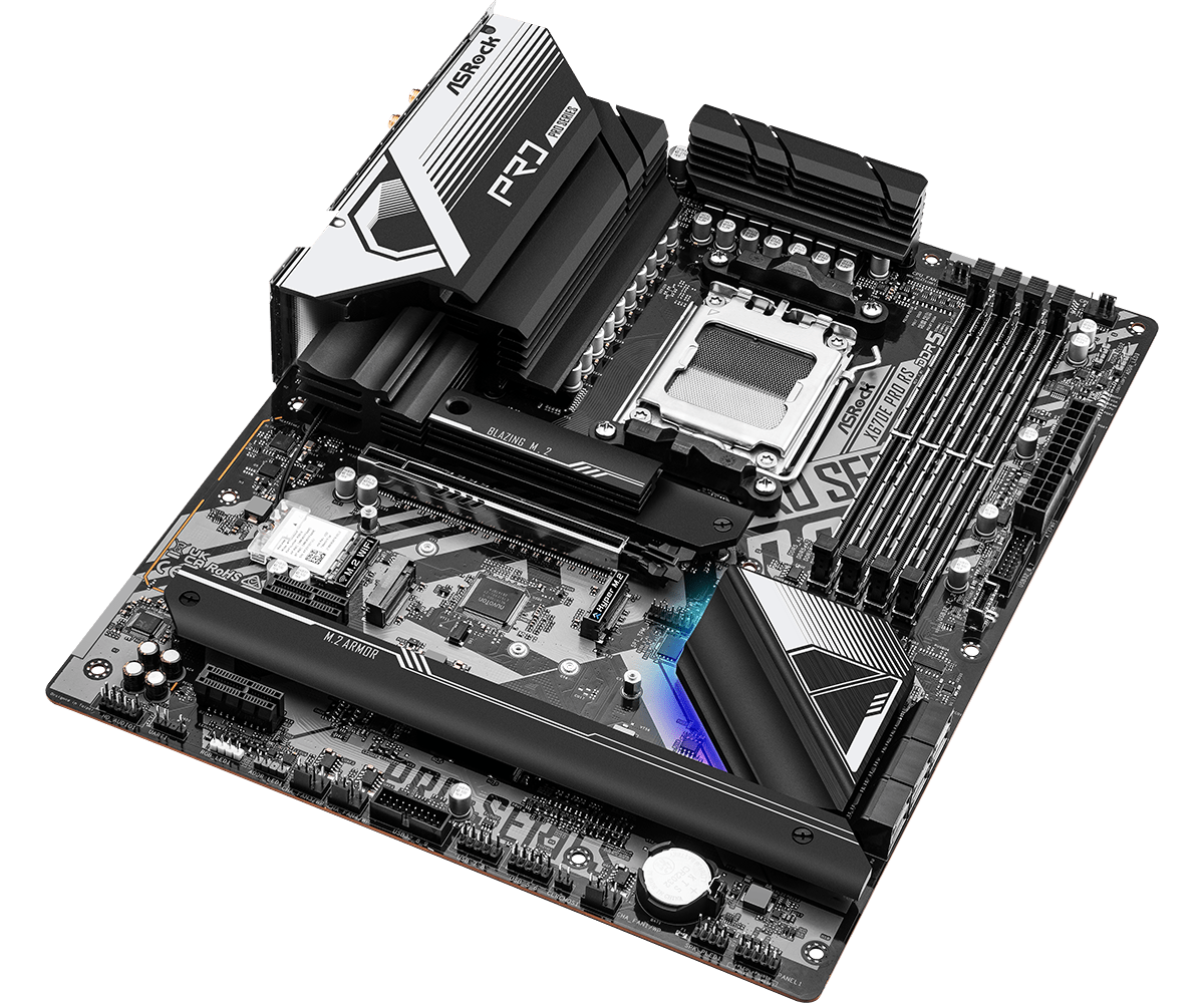 Tarjeta Madre ASROCK X670E Pro - X870E Atx Motherboard reseña y precio