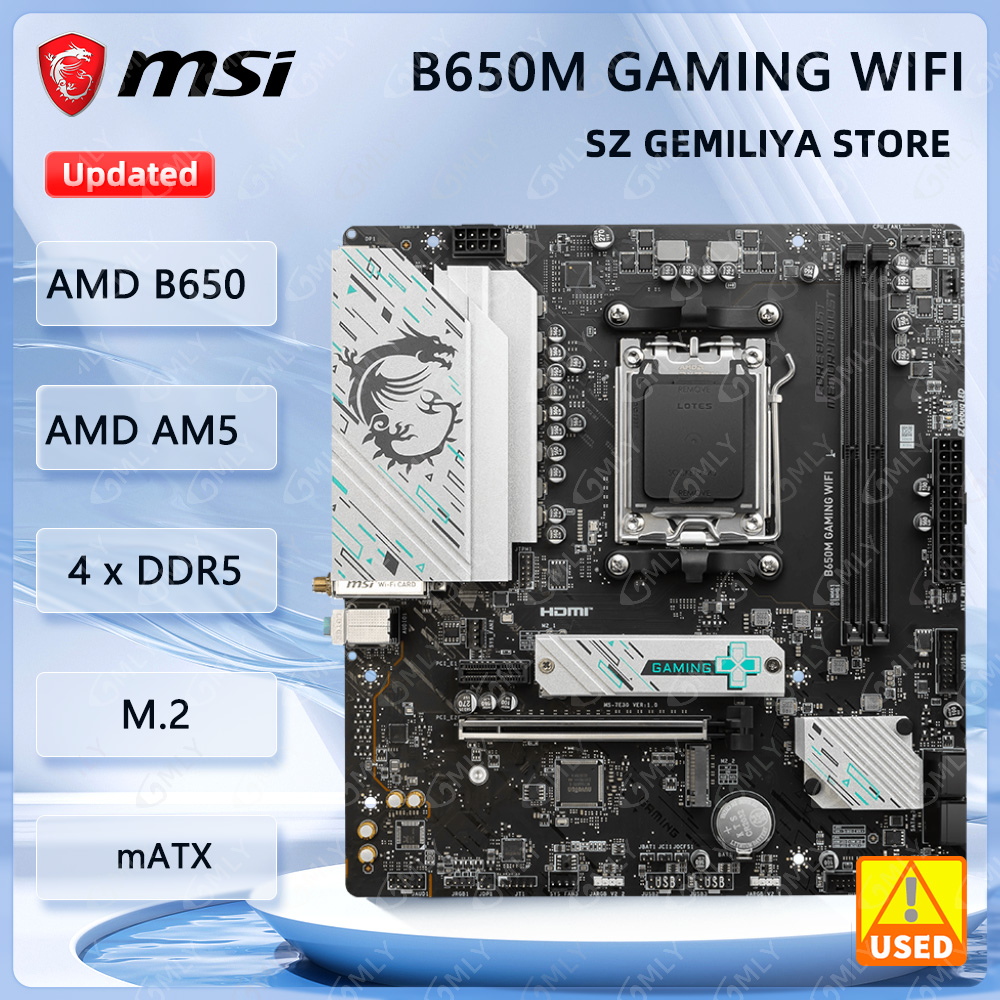 Placa base MSI B650M GAMING WI - X870E Atx Motherboard reseña y precio